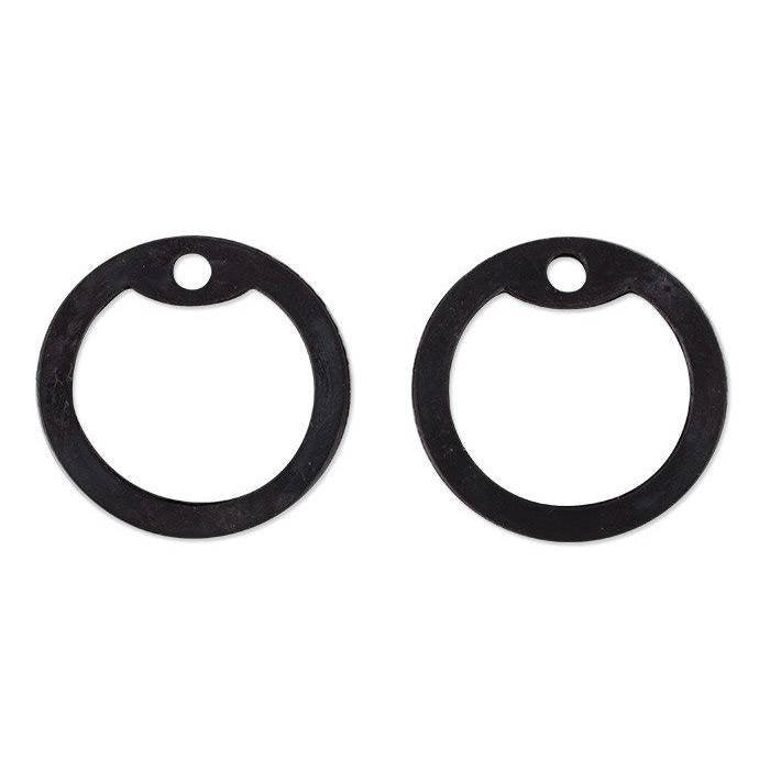 Mil-Tec - Dog Tag Silencers - Black - 16315002