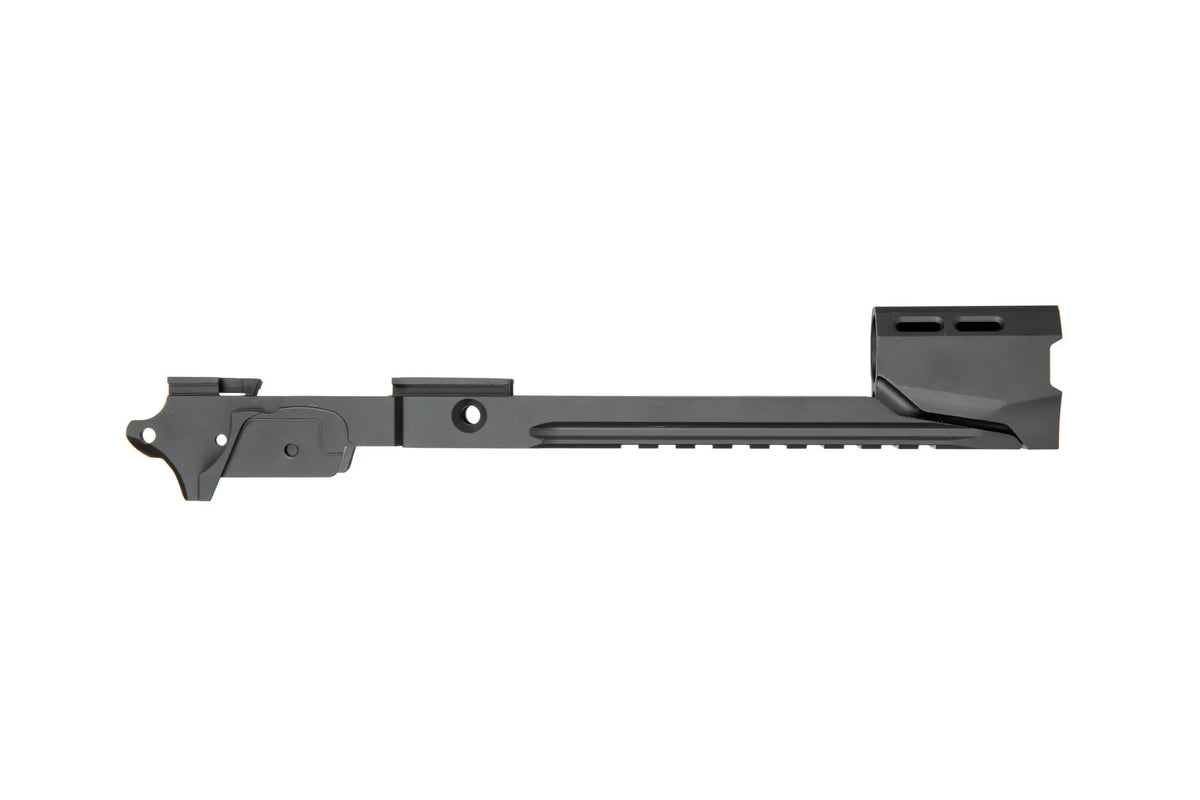 Custom Lower Frame R EDGE for Hi-Capa 5.1 + Compensator - Black