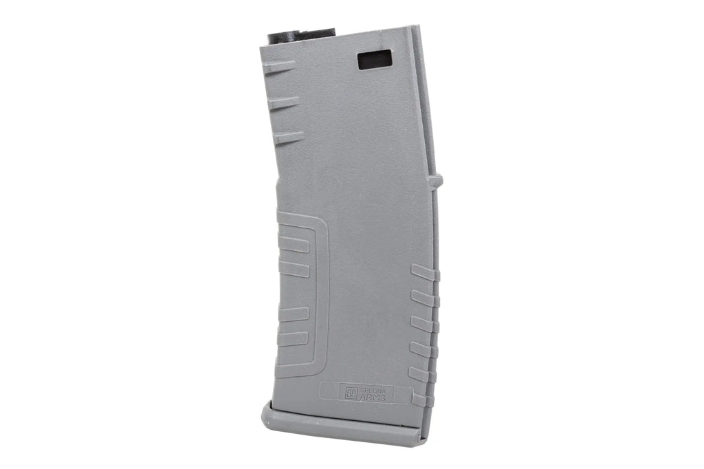 Polymer mid-cap 120 ball magazine Specna Arms Grey