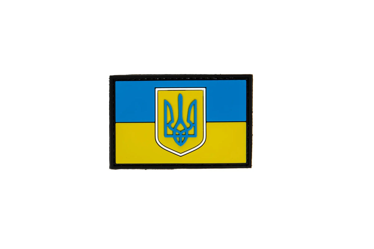 UA FLAG WITH NATIONAL EMBLEM Patch