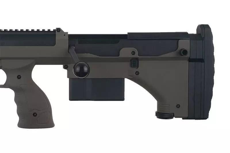 SRS A1 16” Covert Sniper Rifle Replica - Pull Bolt Version - Olive Drab