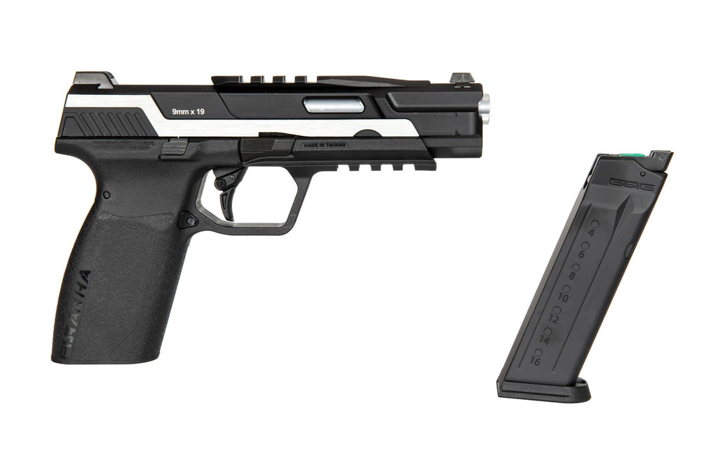 Piranha TR Pistol Replica - silver