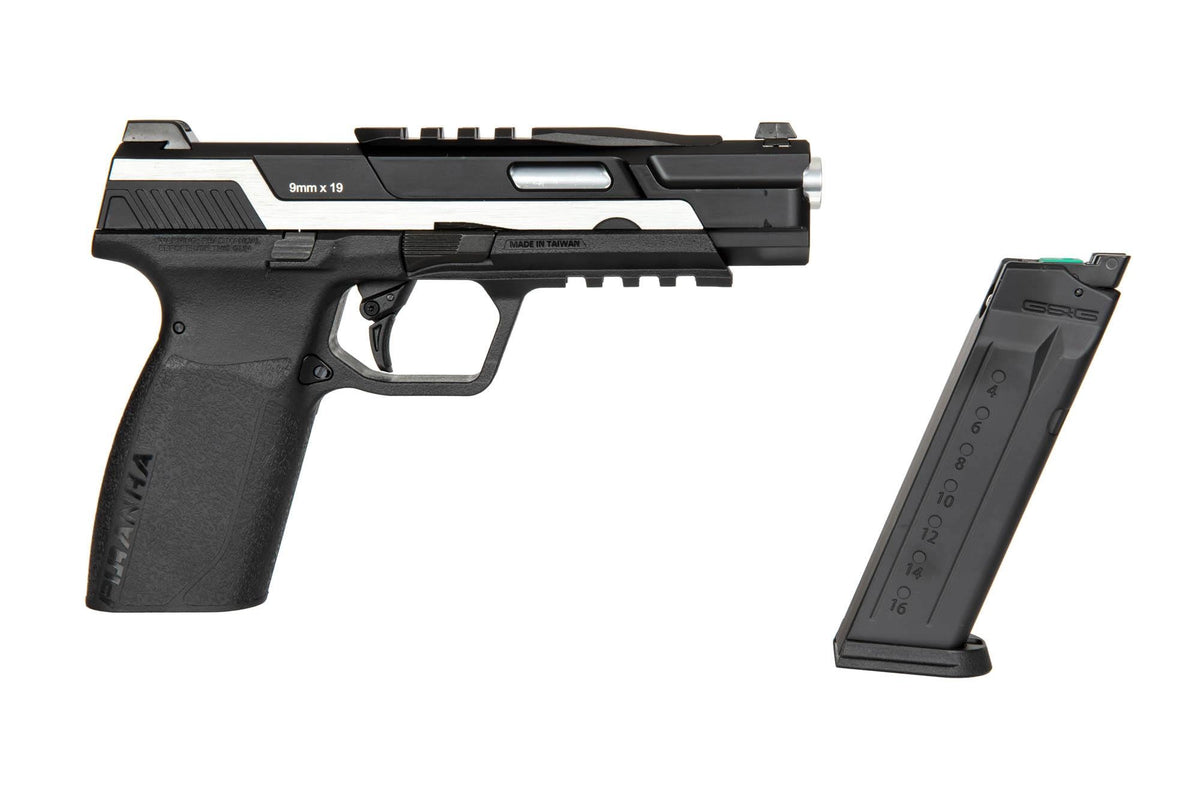 Piranha TR Pistol Replica - silver