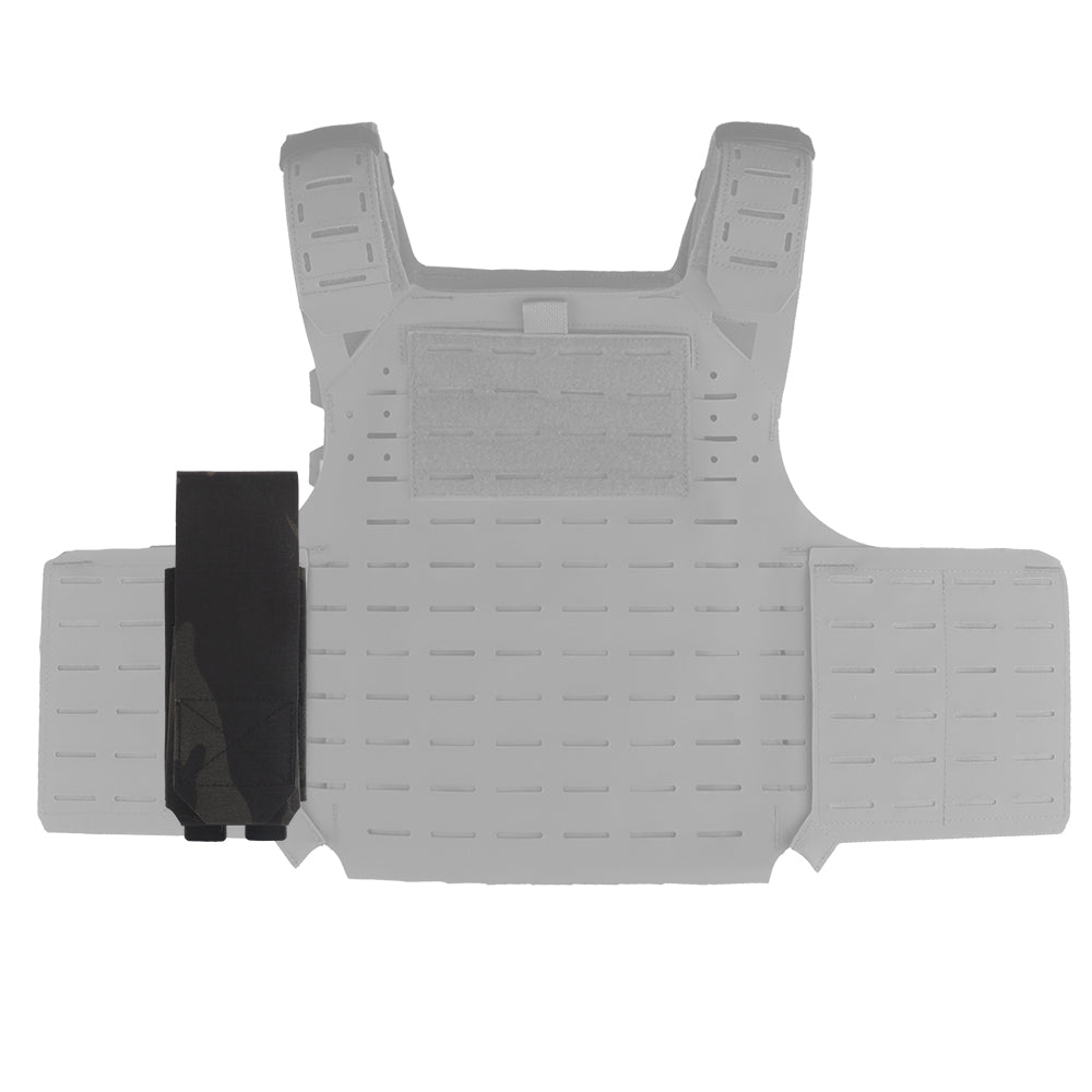 Wosport double magazine pouch Flip Pouch Multicam Black