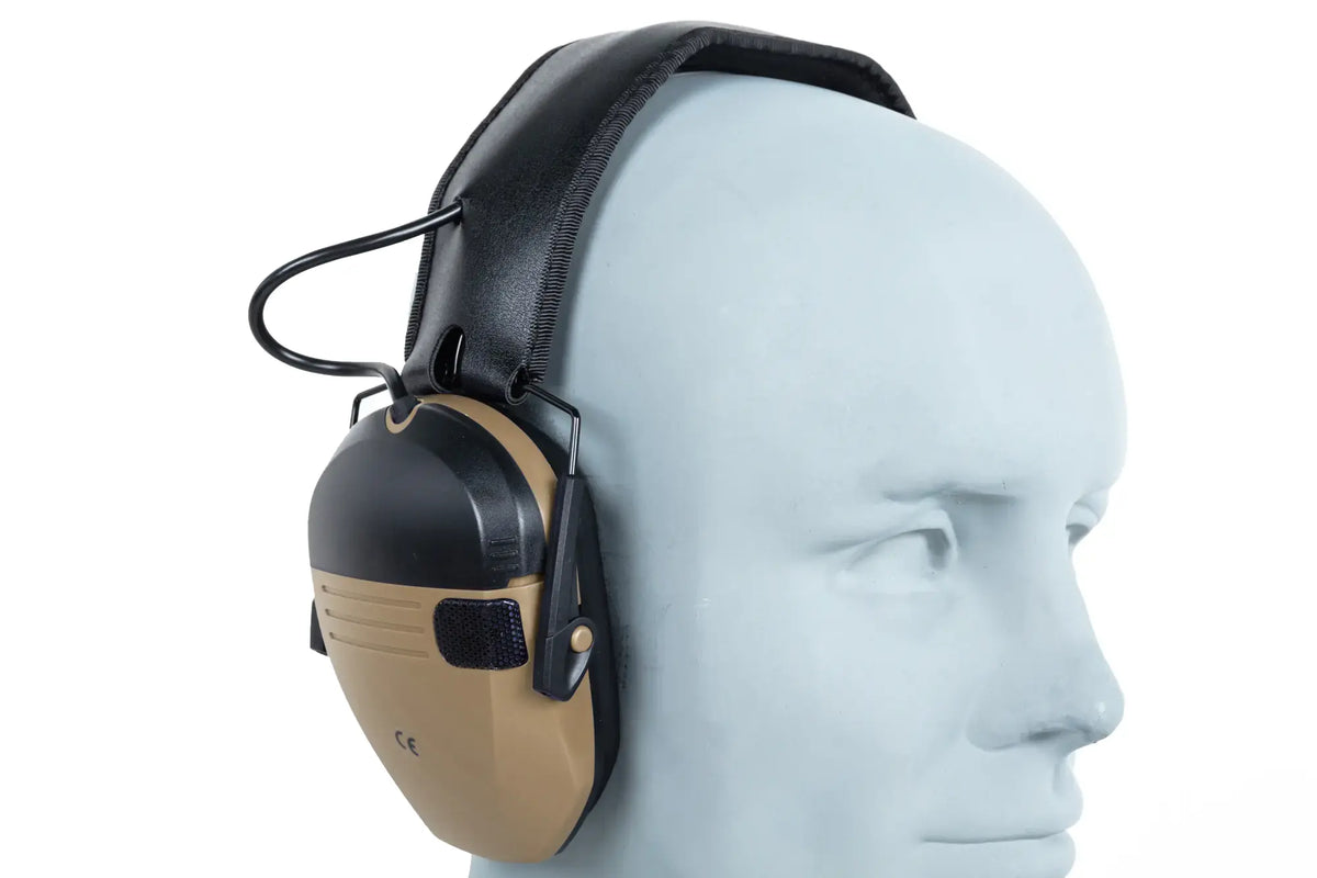Active hearing protectors Wosport HD-21 Tan