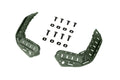 Rails set for Super High Cut helmet - Olive