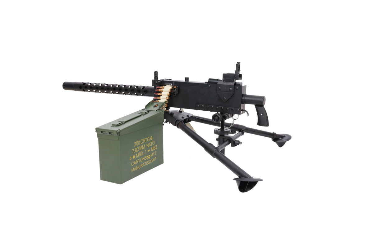 AIK M1919A4 ASG machine gun with M122 tripod