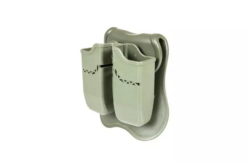 Glock double magazine pouch - olive