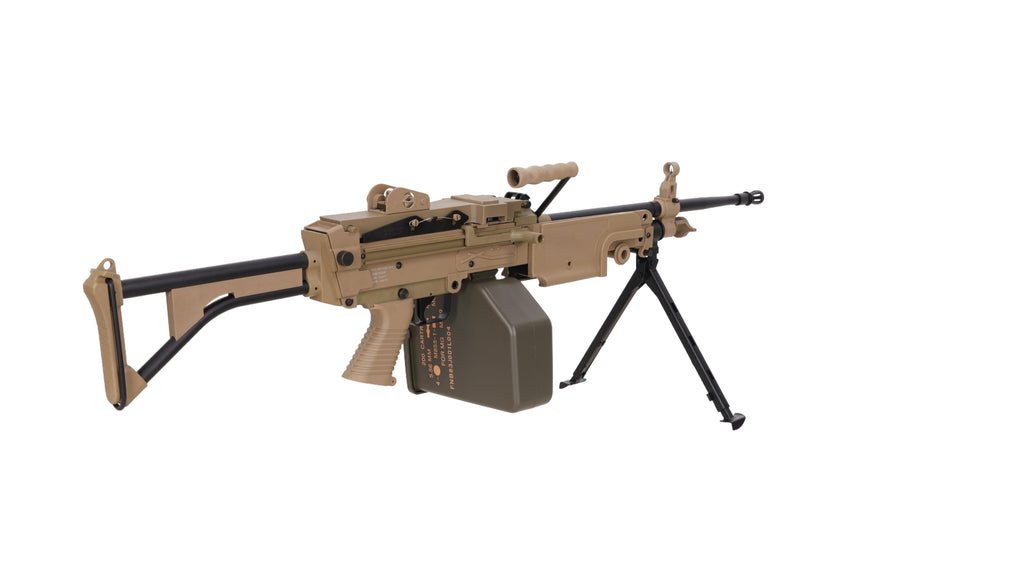 FN HERSTAL M249 MK1 CORE AEG machine gun - Tan
