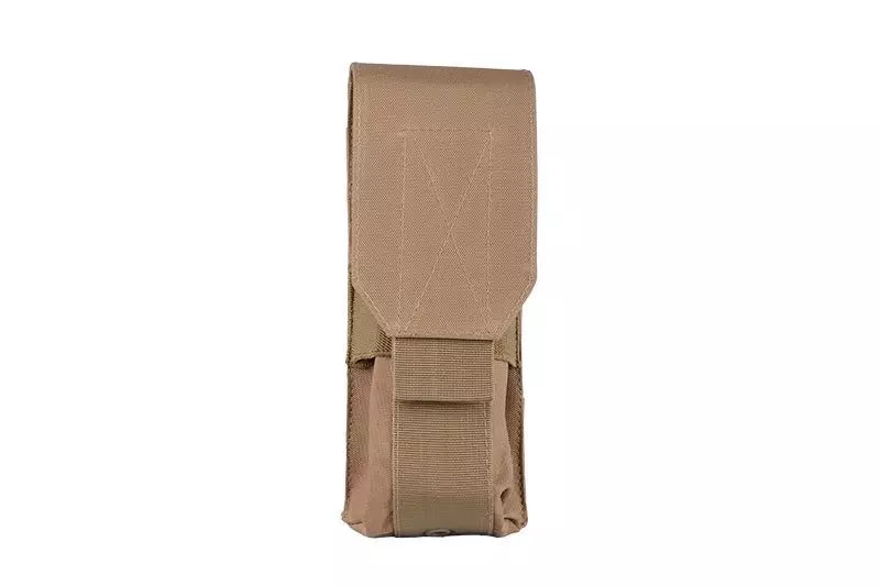 Two RPK Magazines / Smoke Grenade Pouch – Tan
