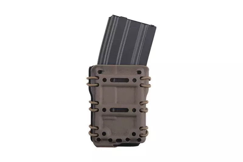 SMC 5.56 Magazine Pouch with flocking (50mm belt) - dark earth
