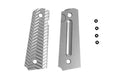 Aluminum TYPE C Grip Panels for Colt 1911 Pistols - grey