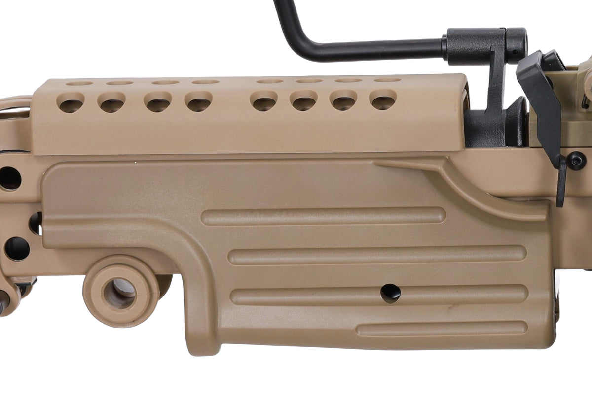 FN HERSTAL M249 PARA CORE machine gun AEG -Tan