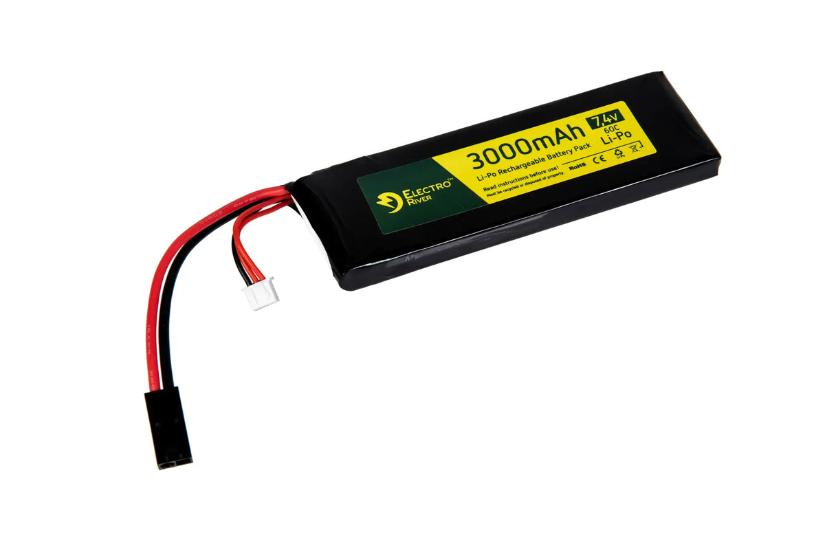 LiPo battery 7.4V 3000mAh 60C