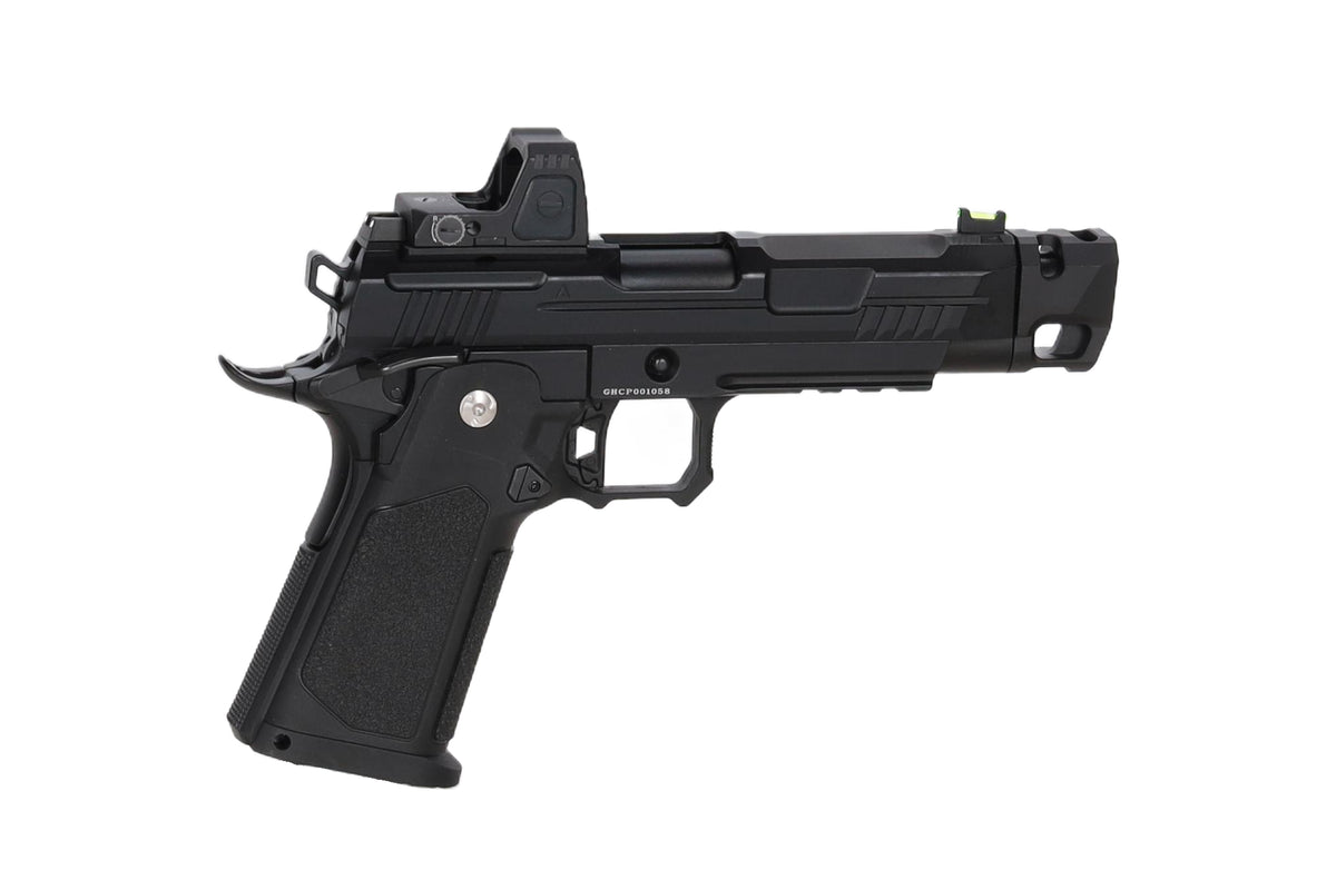 Arcturus Hi-Capa Vanguard 4.3" GBB Pistol (Optics Ready/Collimator ARS-1/Compensator) - Black