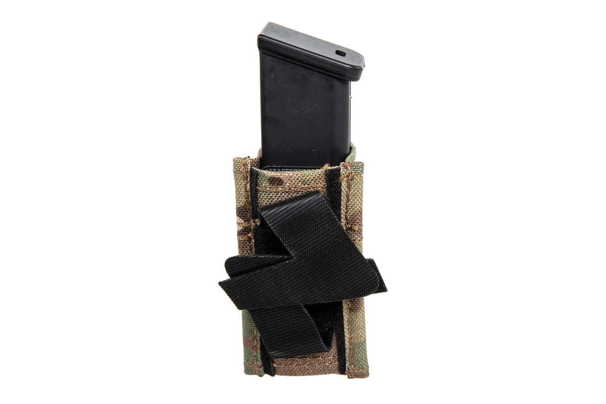 Angled pistol magazine pouch Wosport Multicam