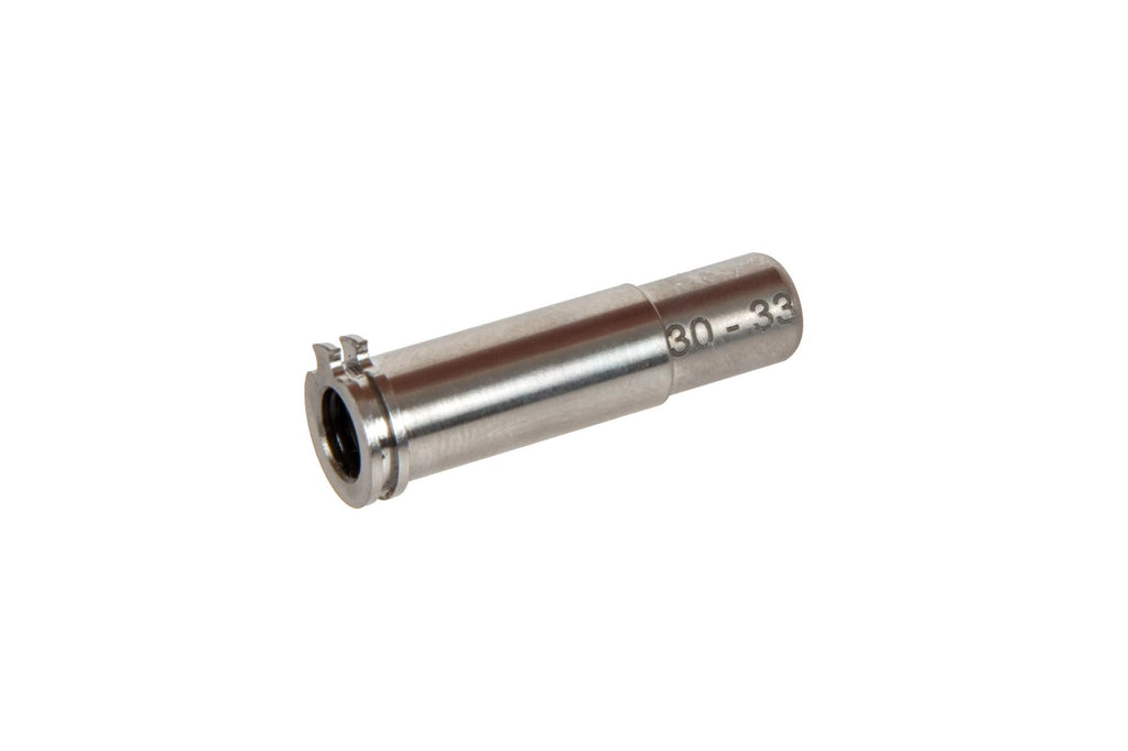 CNC adjustable titanium nozzle for AEG replicas - 30mm - 33mm