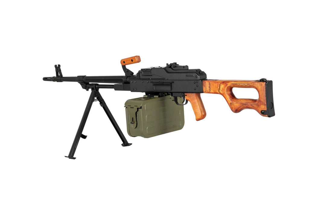 AK-PK Machine Gun Replica with Wooden Elements