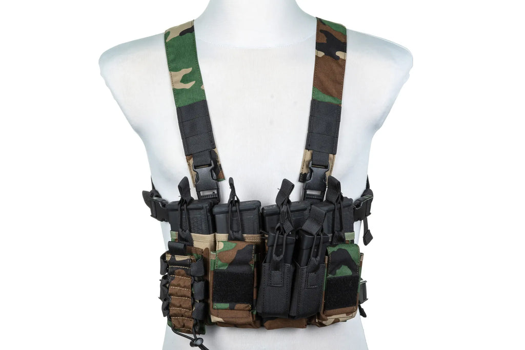 Specna Arms Tactical Adaptive Woodland Chest Rig Vest
