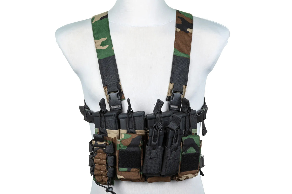 Specna Arms Tactical Adaptive Woodland Chest Rig Vest