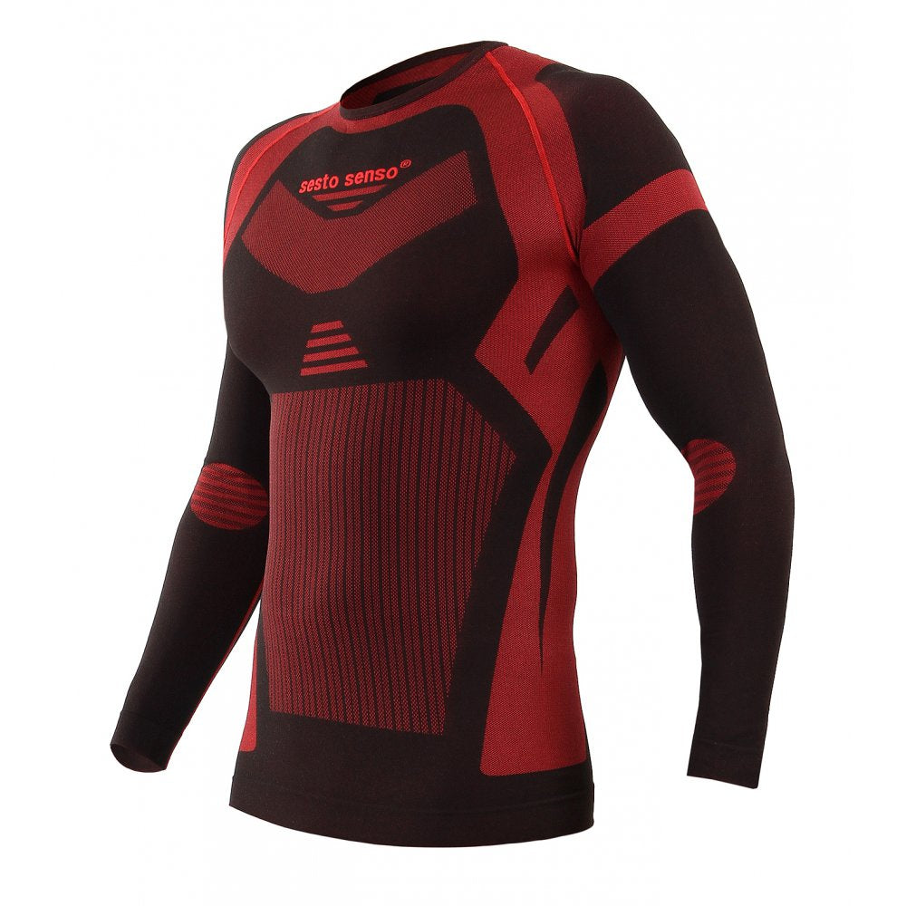 Sesto Senso Thermo Active CL16 long sleeve T-shirt Red
