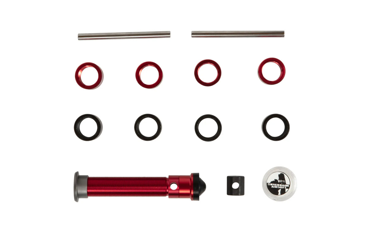 Variable mass piston for SRS PullBolt