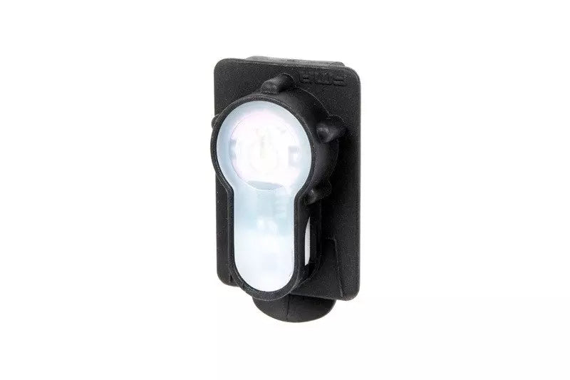 Lightbuck Card Button electronic marker - black (pink light)