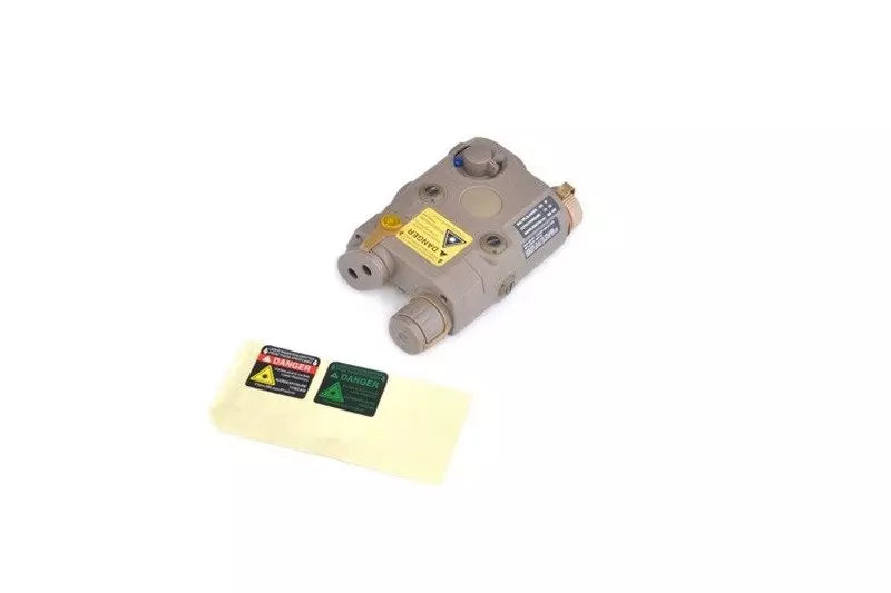 Battery box - AN/PEQ-15 replica - dark earth