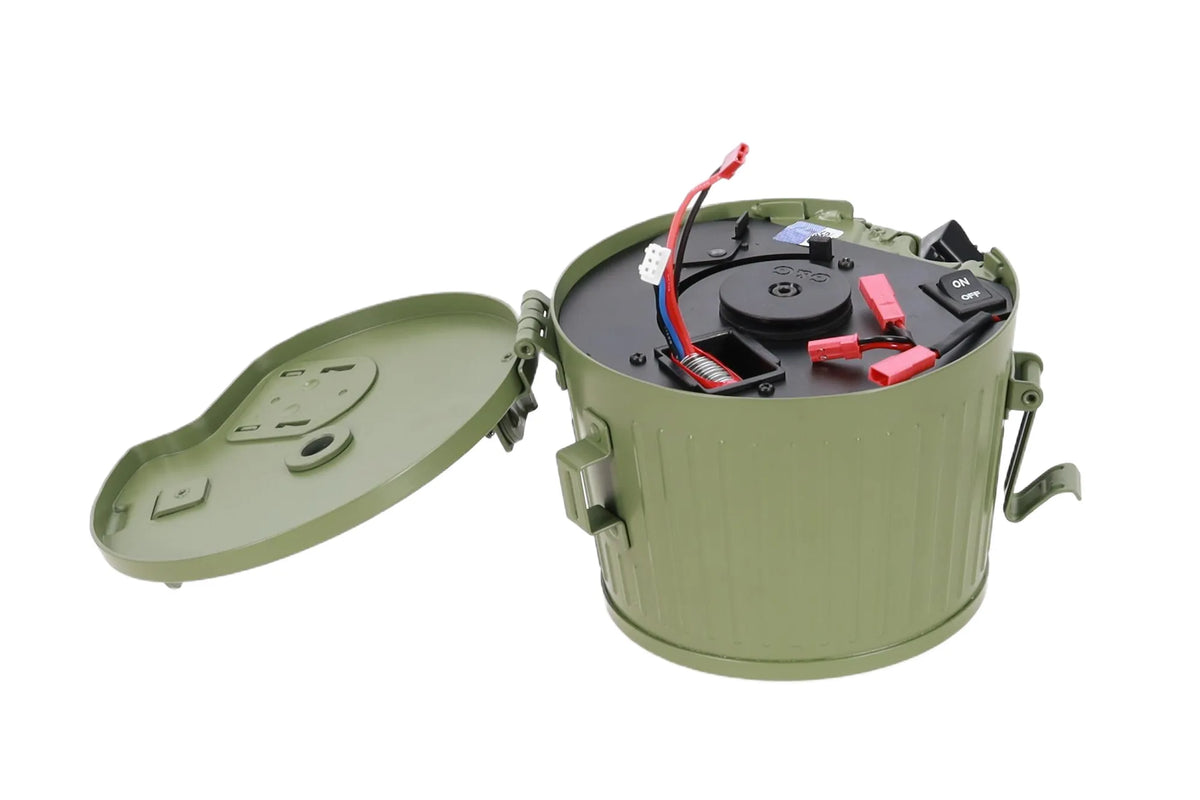 Drum magazine 1700 rounds G&amp;G for GMG42 replicas Green
