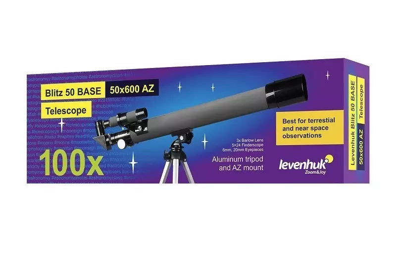 Levenhuk Blitz 50 BASE Telescope