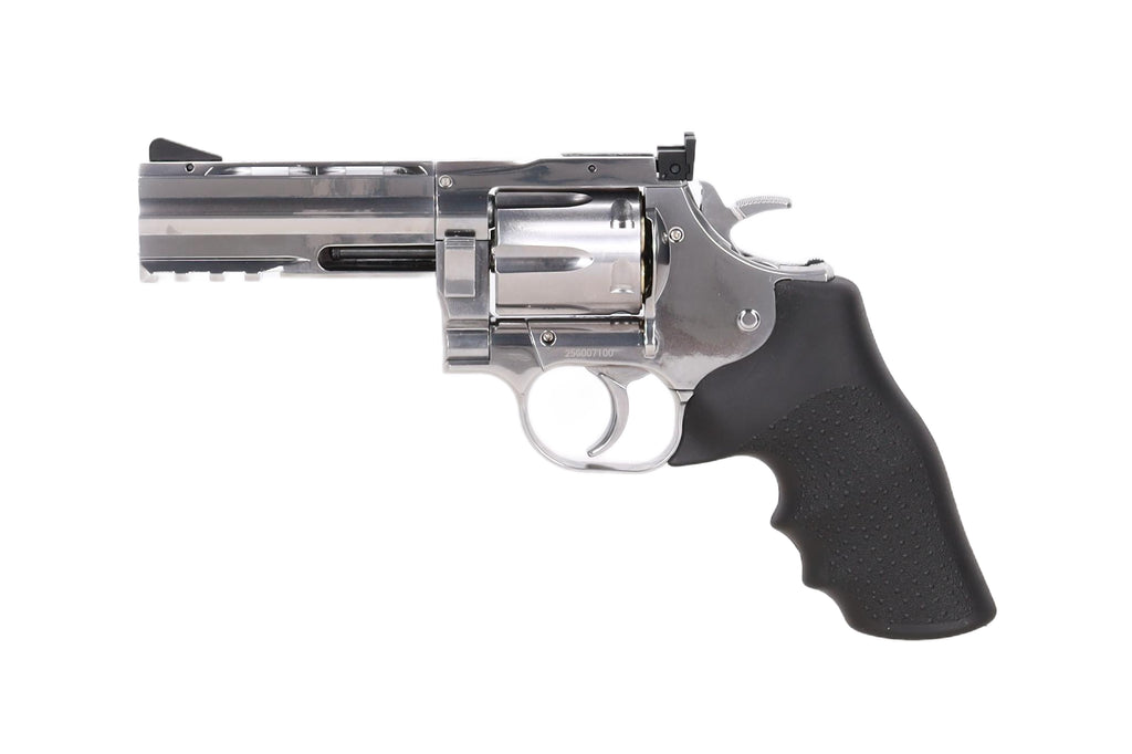 Dan Wesson 715 4" DIABOLO 4.5mm CO2 air revolver – Silver