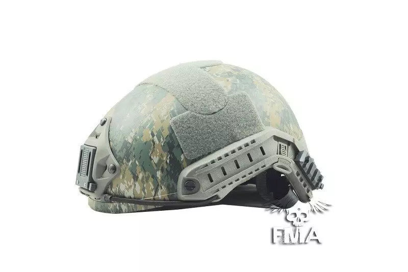 Ballistic helmet replica - digital woodland