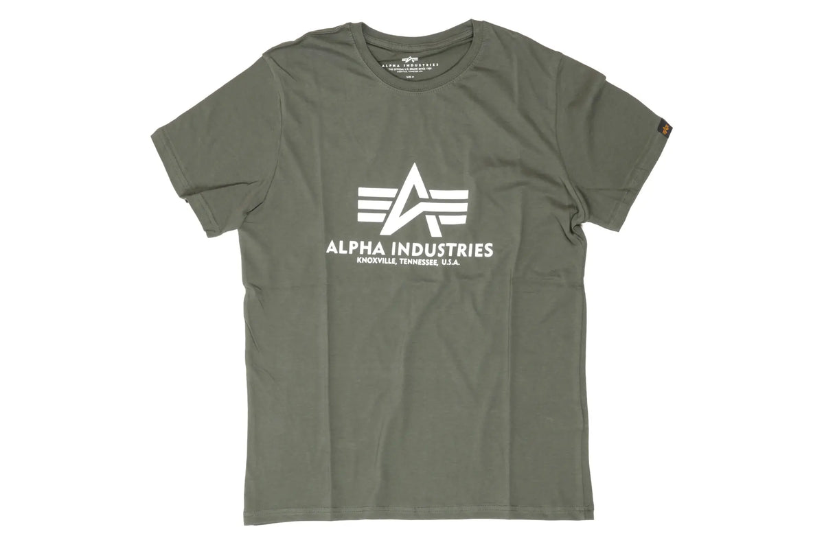 Alpha Industries Basic Dark Olive T-Shirt