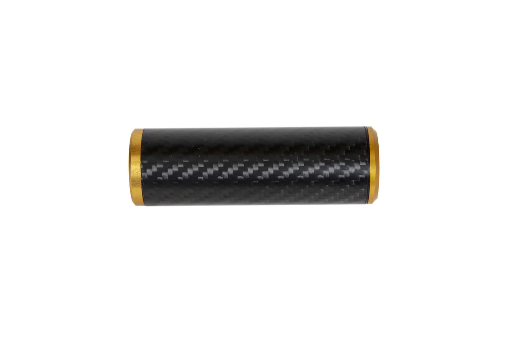 Carbon Silencer 30x100mm - Gold
