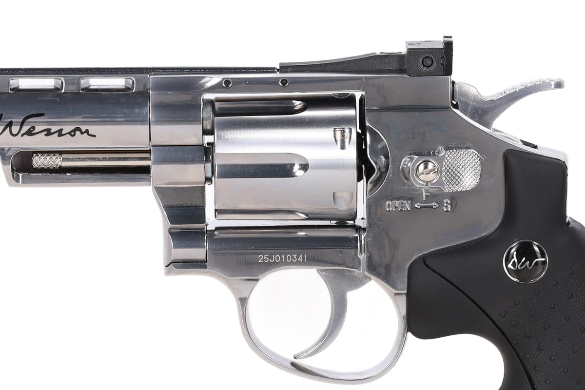 Dan Wesson 4" CO2 revolver – Silver