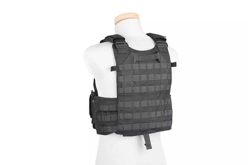 94K Plate Carrier M4 Tactical Vest - Black