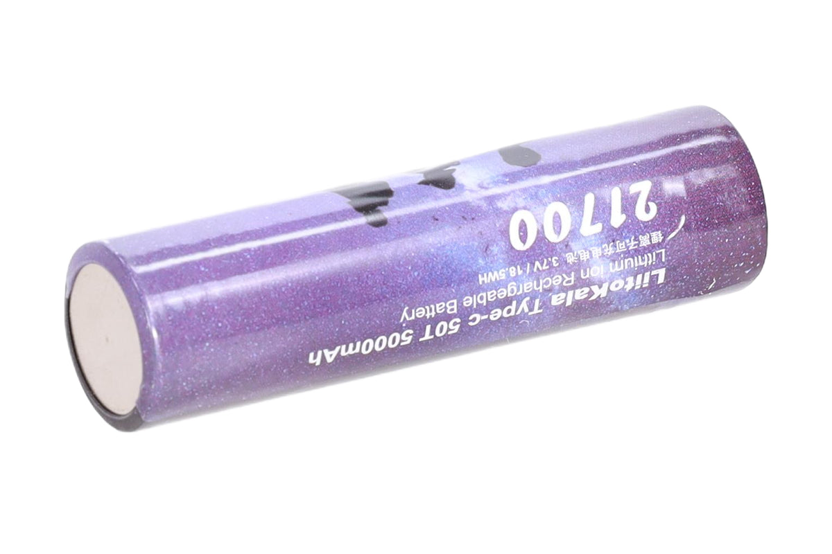 21700 Li-Ion LiitoKala Type-C 50T 3.7V 5000mAh battery