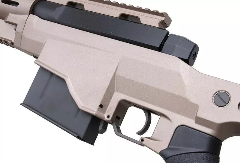 MSR 338 spring action rifle replica