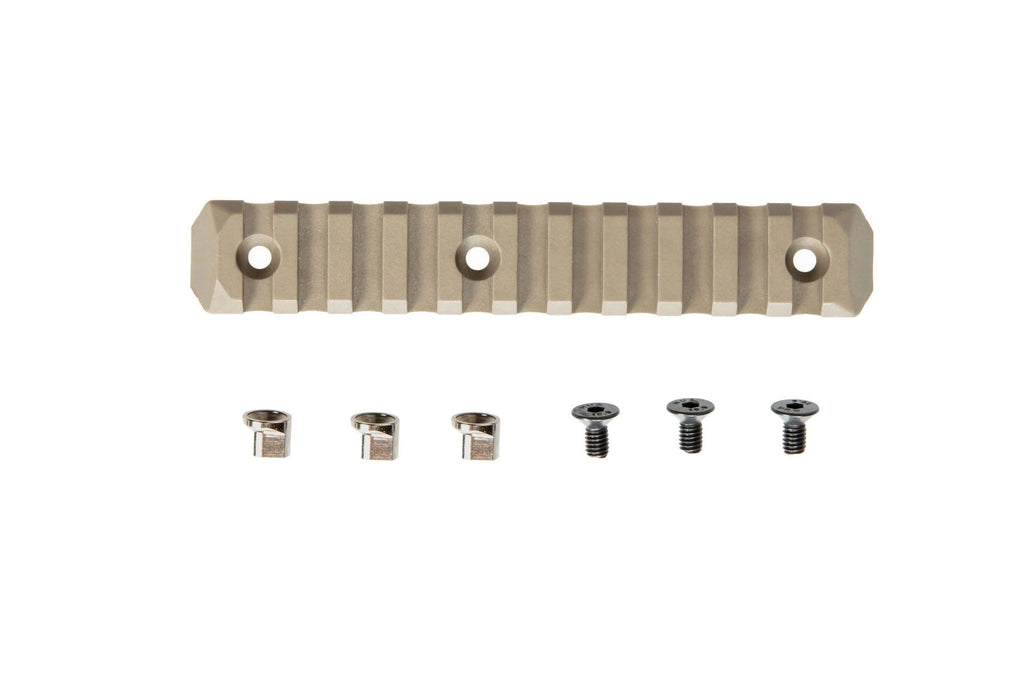 11-slot ERS ™ KeyMod rail - Dark Earth