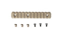 11-slot ERS ™ KeyMod rail - Dark Earth