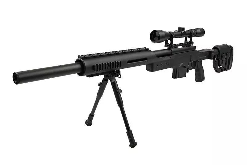 MB4410D sniper rifle replica - with scope and bipod