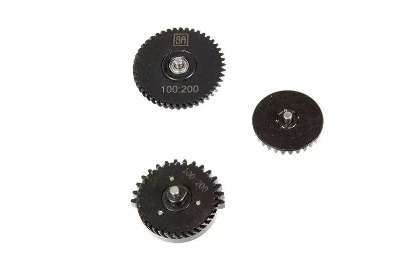 CNC steel gear set 100:200