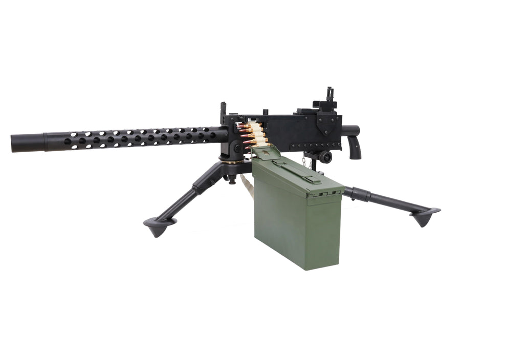 AIK M1919A4 ASG machine gun with M122 tripod