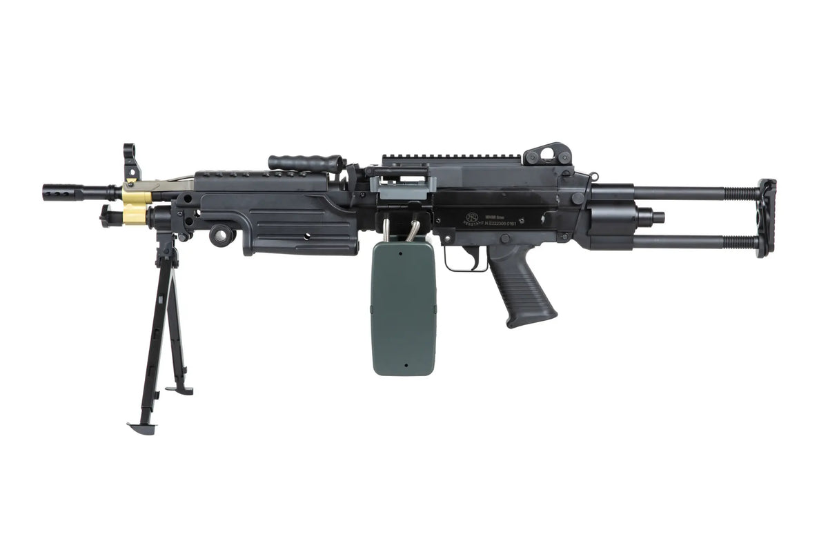 airsoft A&amp;K Cybergun M249 PARA machine gun Black (OUTLET)