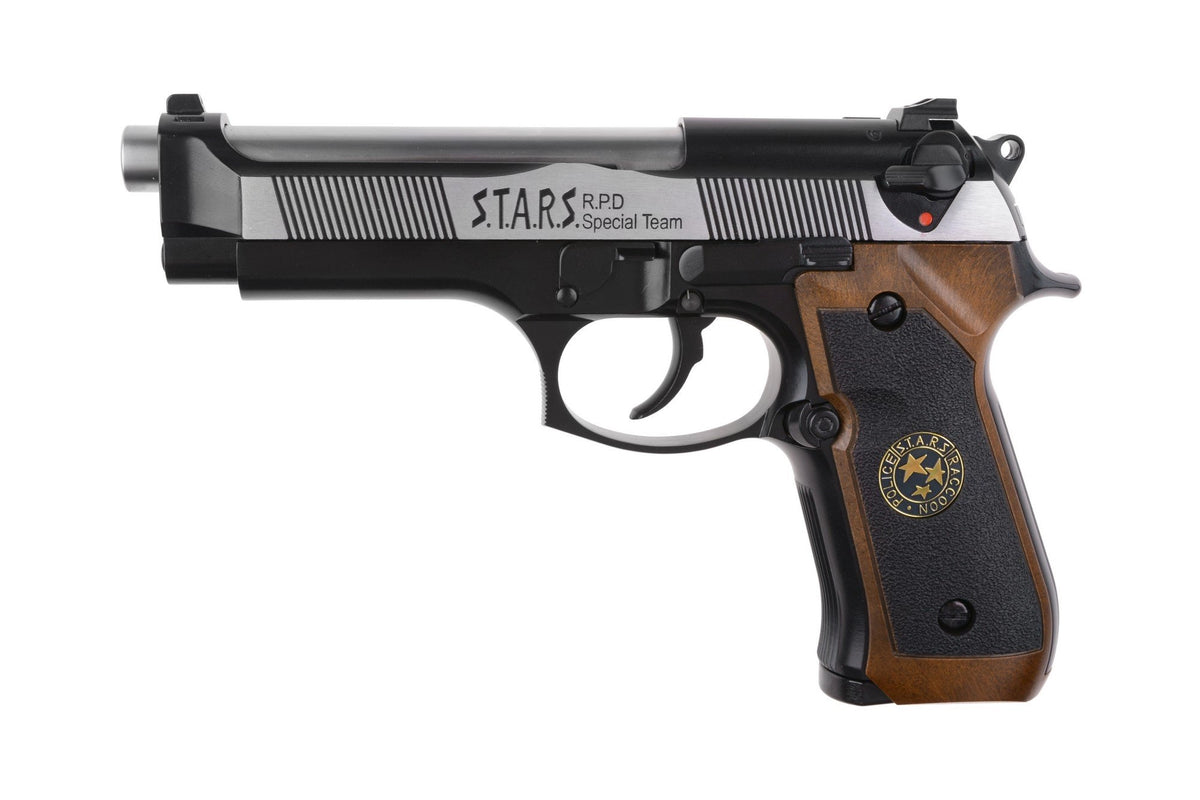 Samurai Edge Standard V2 pistol replica. M9 Full Auto - Black/Silver