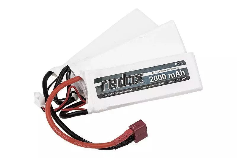LiPo 2000 mAh 11.1V 20C battery
