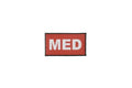 IR patch - MED - white/red