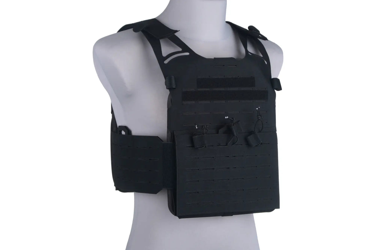 Blast Plate Carrier Tactical Vest - Black