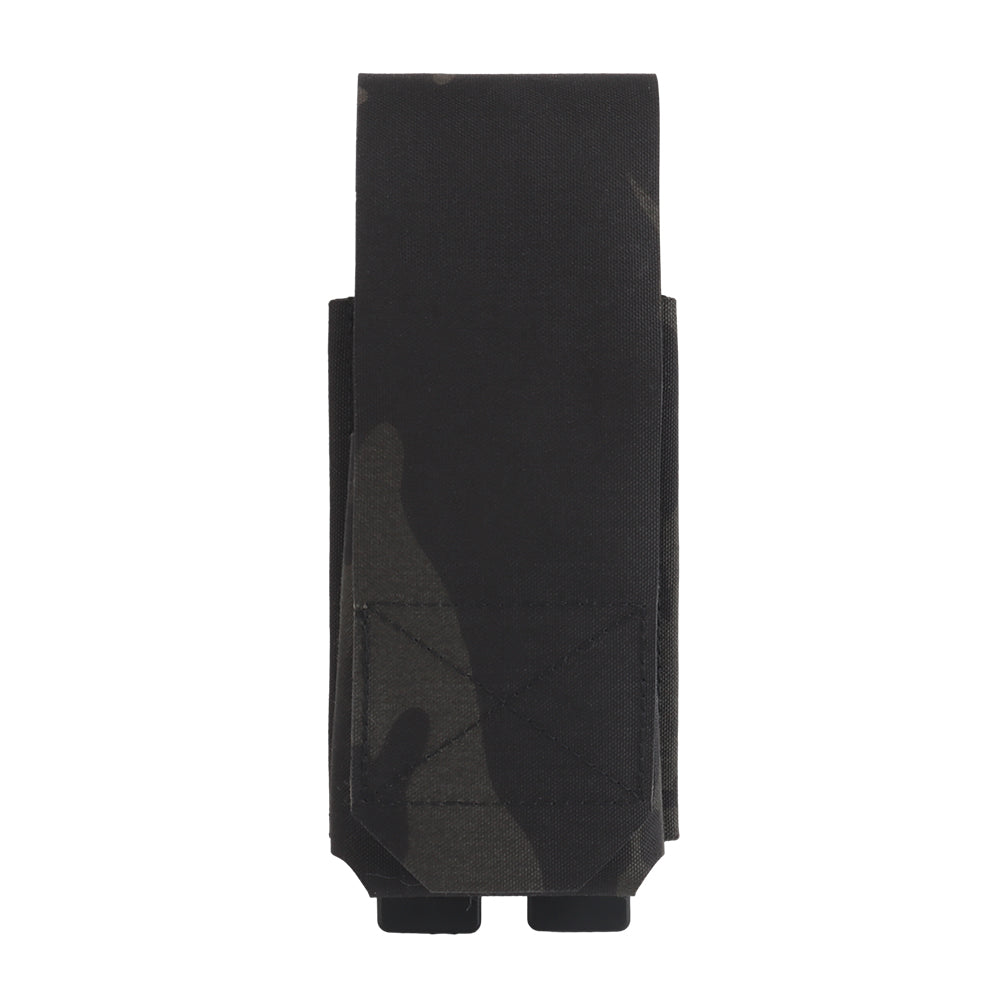 Wosport double magazine pouch Flip Pouch Multicam Black