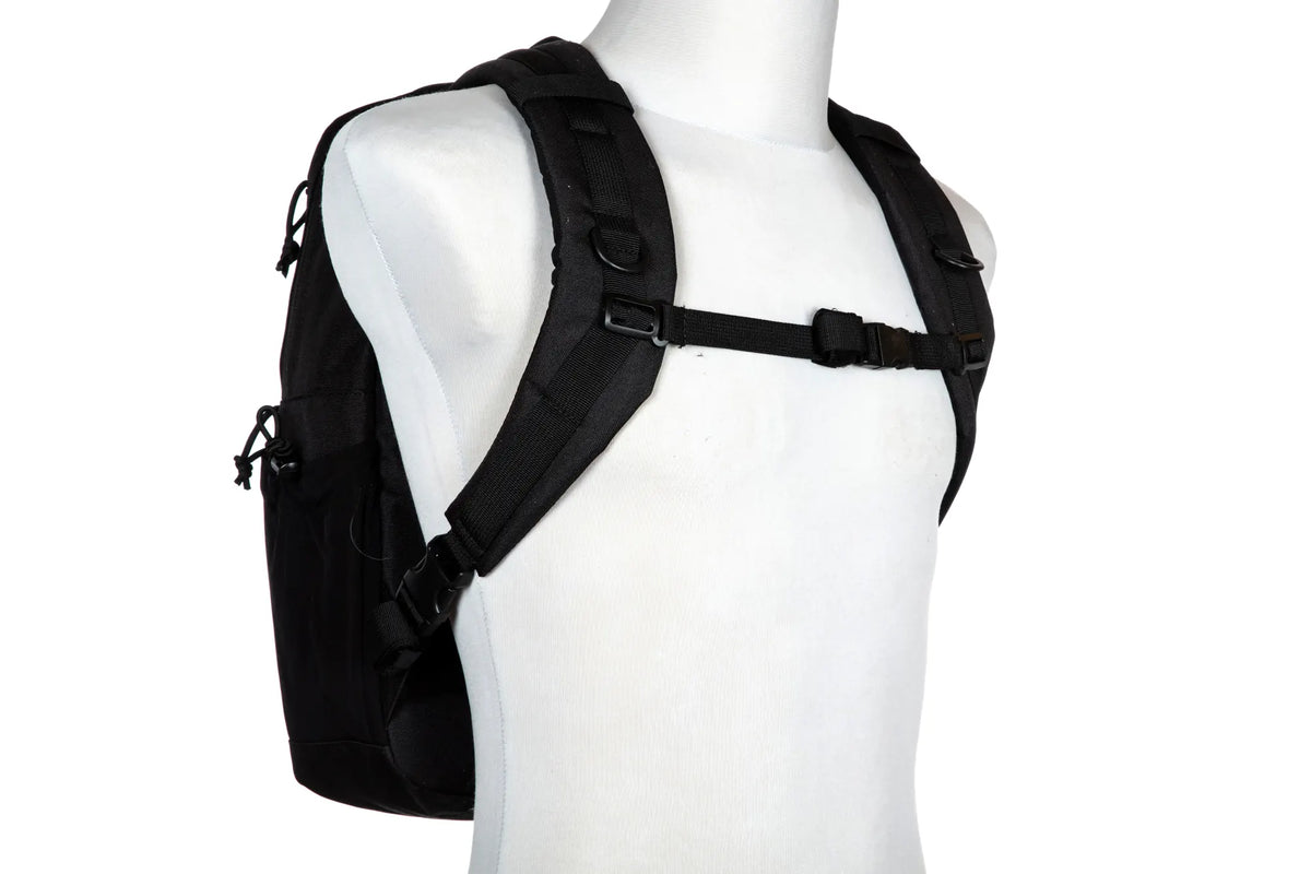 Lightweight Laser-Cut Tactical Backpack - Black